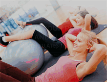 Tablet Screenshot of pilates-therapy.com